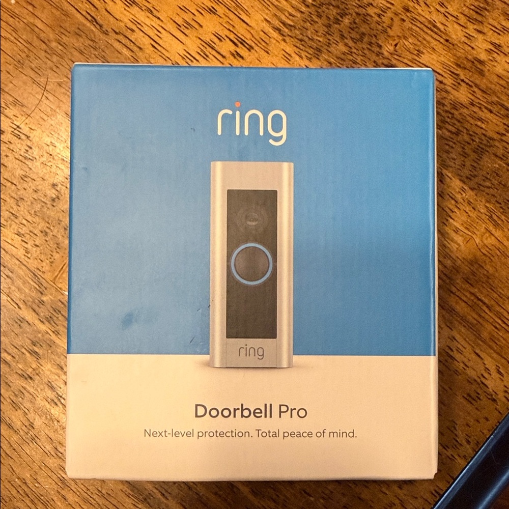 Ring Doorbell Pro in Silver and Black